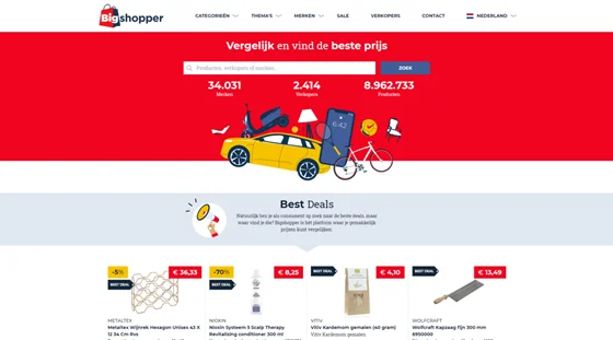 Bigshopper CSS app CCV Shop