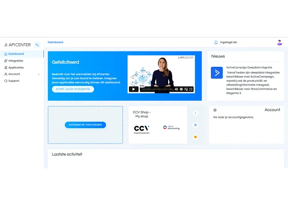 BigCommerce app CCV Shop